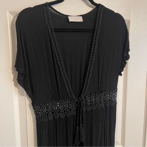 Lavender Field Bathing Suit Coverup